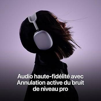 Apple AirPods Max Wireless Over-Ear Headphones, Pro-Level